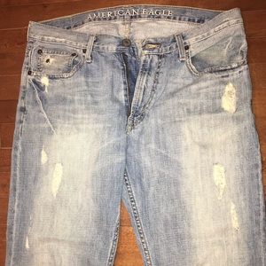 American Eagle low rise boot men’s jeans